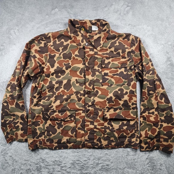 Kmart Other - VINTAGE Kmart Camo Shirt Mens XL Brown Frogskin Duck Hunting Outdoor Field Chore